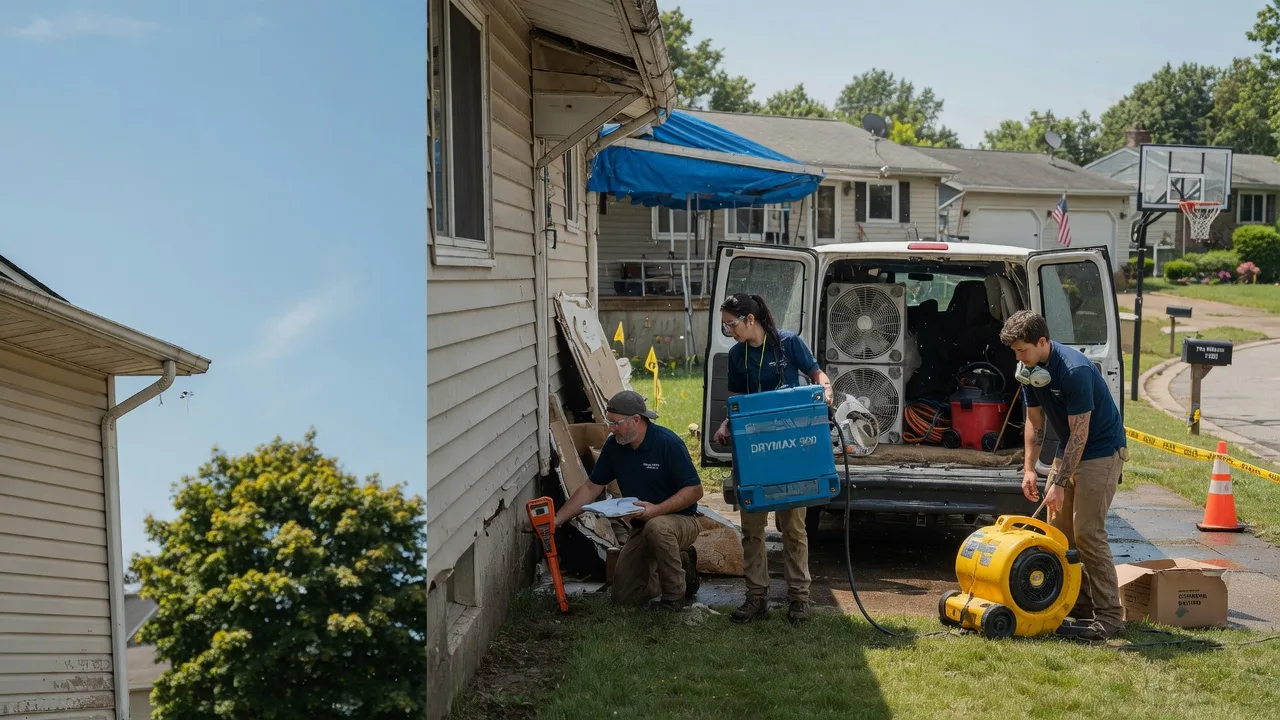 Ceiling Leak Cleanup in Silver Springs, NY near me